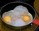 簡単４ステップ！水を使わない半熟目玉焼き作り方2写真