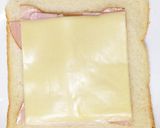 簡単ハムチーズ白菜！トーストサンドイッチ作り方2写真