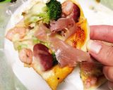 粉の分量に秘密が♡美味しいピザ生地作り方2写真