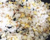 ランチ！干しエビとレタスのパラパラ炒飯作り方4写真