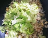 ランチ！干しエビとレタスのパラパラ炒飯作り方5写真