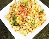 ランチ！干しエビとレタスのパラパラ炒飯作り方7写真