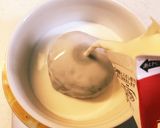 大福で!牛乳おしるこ(*^^*)作り方2写真