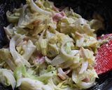 キャベツのクリームチーズ和え作り方3写真