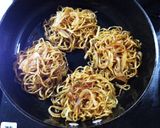 焼きそばライスバーガー弁当！！作り方8写真