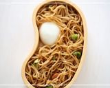 焼きそばヘアの女の子♪キャラ弁作り方3写真
