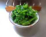 最速の大根の葉のおひたし作り方10写真
