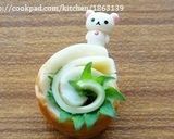 お弁当に♡ちくわくるくる④明太マヨ作り方11写真