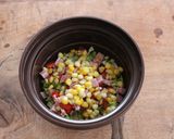 ジャポネで★キャベツとベーコンのご飯作り方1写真