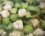 春雨と肉団子の中華スープ作り方5写真