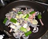 羽島れんこんと徳田ねぎの味噌風味グラタン作り方4写真