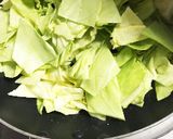 めんつゆで簡単☆キャベツと鮭炒め作り方2写真