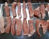 豚肉のかりん揚げ作り方1写真