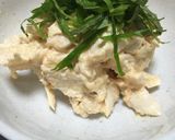 簡単!ささみと明太マヨ和え大葉乗せ作り方5写真