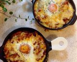 茄子と新じゃがに半熟卵がとろ〜っグラタン作り方7写真