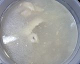 鶏の手羽先で、チャイニーズチキンスープ。作り方3写真