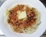 ✿たらこふりかけdeたらこバターうどん✿作り方2写真