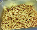 レンジで簡単❢野菜×桜えびの焼きそば作り方4写真