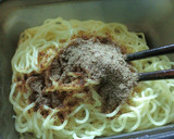 レンジで簡単❢野菜×桜えびの焼きそば作り方3写真