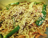 レンジで簡単❢野菜×桜えびの焼きそば作り方8写真