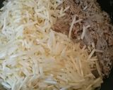 節約！満腹！ひき肉春雨丼作り方5写真