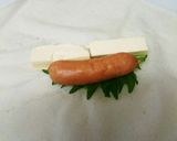 ウインナーとチーズの春巻き作り方3写真