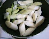 簡単　朝食　焼きねぎと　カツオの　生姜煮作り方4写真