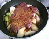 簡単　朝食　焼きねぎと　カツオの　生姜煮作り方7写真