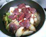 簡単　朝食　焼きねぎと　カツオの　生姜煮作り方6写真