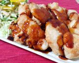 卵白でふわサク♪鶏むね肉の甘酢あん竜田作り方5写真