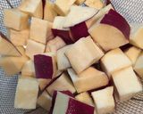 簡単！甘さ引き立つサツマイモご飯作り方2写真