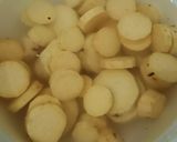 さつまいもとりんごとレーズン煮作り方1写真
