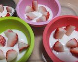 イチゴごろごろプリン作り方4写真