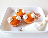 虹のカップケーキ作り方5写真