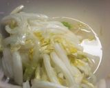 白菜だけのラーパーサイ作り方2写真