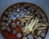 豚こま肉とコンニャクの時雨煮作り方4写真