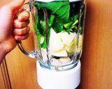 ♡green smoothie♡作り方1写真