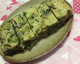 ♡レタスとひじきのお好み焼き風☆厚焼卵♡作り方9写真