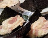 ハム入り♪とろろ飯作り方2写真