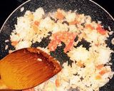 簡単！明太子たっぷり高菜博多チャーハン作り方4写真