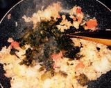 簡単！明太子たっぷり高菜博多チャーハン作り方5写真