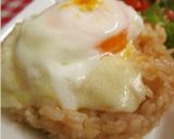 巻く手間なし！目玉焼きのせチキンライス♪作り方10写真