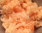 キャラ弁＊明太子ごはんで猫おにぎり作り方1写真