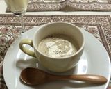レストランの濃厚キノコのクリームスープ！作り方5写真