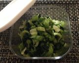 超簡単！昆布茶deチンゲン菜の浅漬け作り方5写真