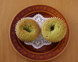 栗まるごと☆はちみつカップケーキ(抹茶)作り方7写真