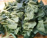 豚肉　舞茸　ほうれん草の　トマト煮込み作り方1写真