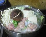 キャベツと春雨と鶏団子のホクホク鍋作り方3写真