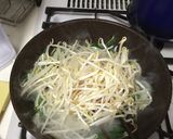 お弁当にも簡単ニラもやし焼きそば作り方3写真