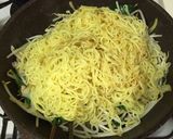 お弁当にも簡単ニラもやし焼きそば作り方4写真